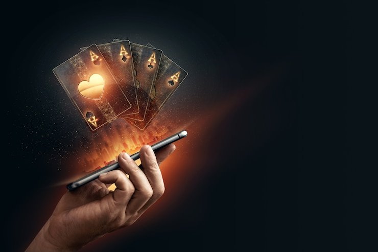 QRIS payment method displayed on smartphone